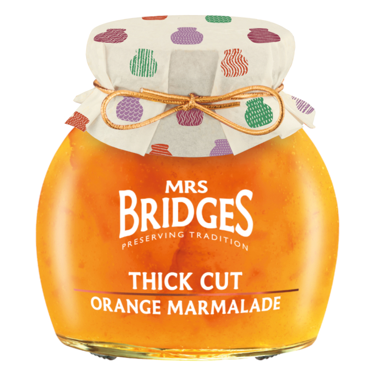 Mrs Bridges – Thick Cut Orange Marmalade 340g